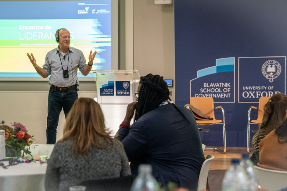 Chris Stone during his workshop in front of a full audience