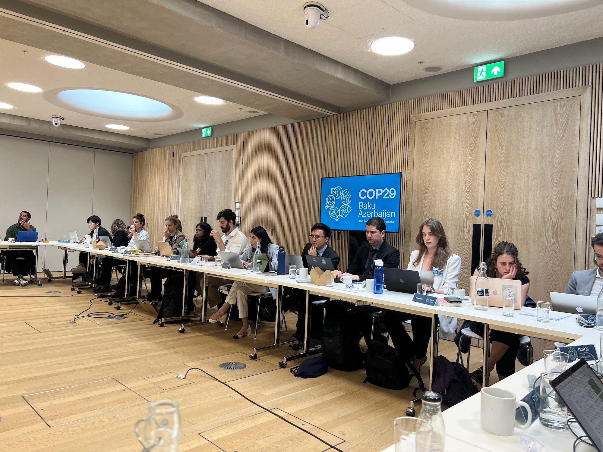 photo of COP29 session