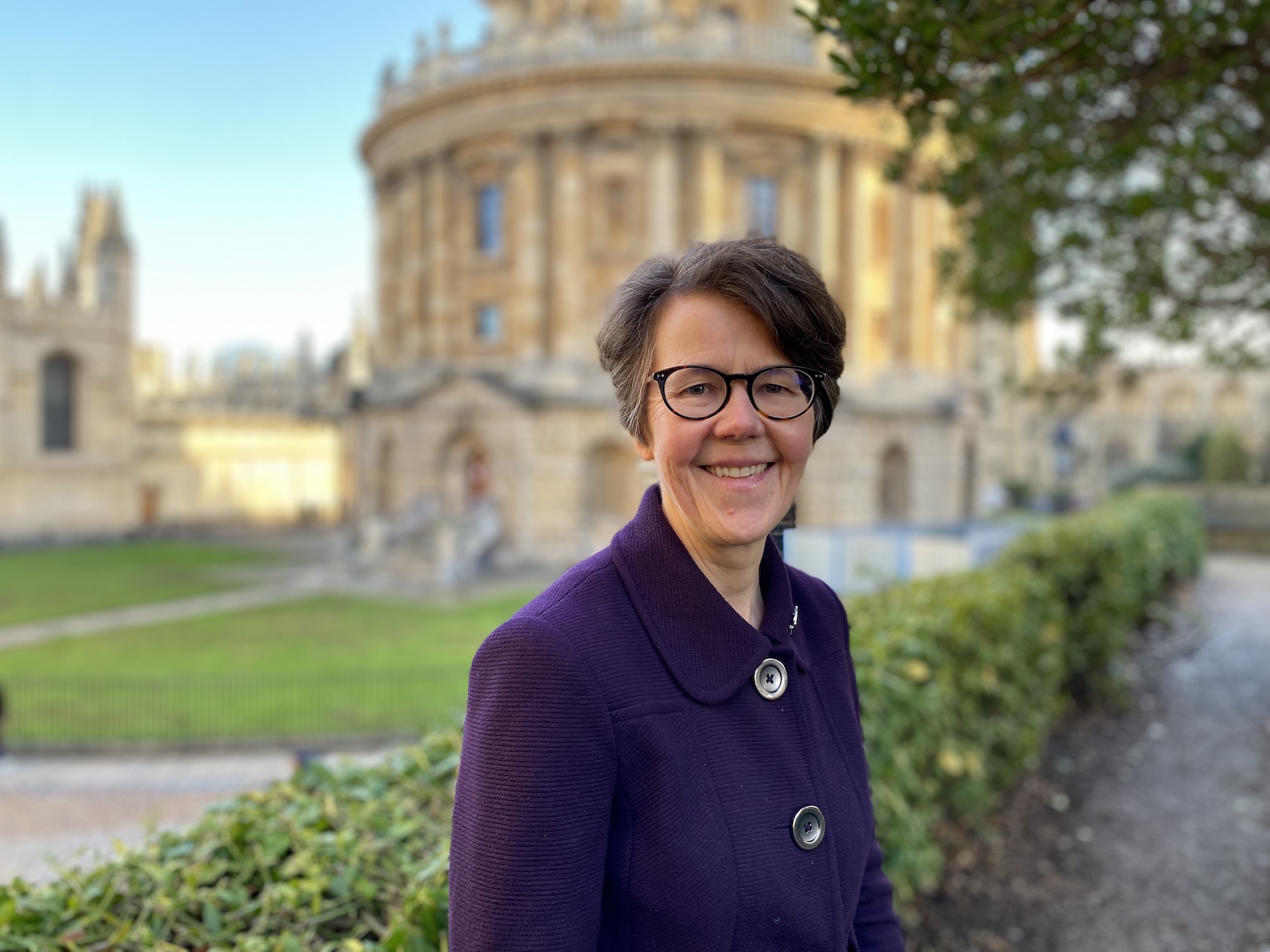 Portrait of Professor Marian Knight