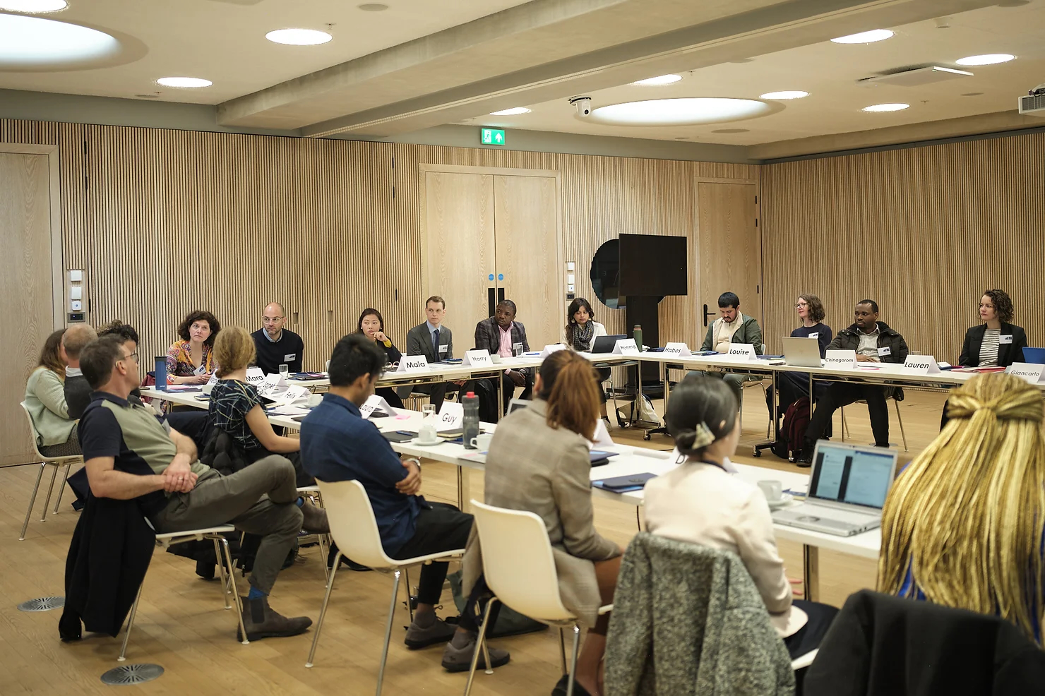 Participants in classroom