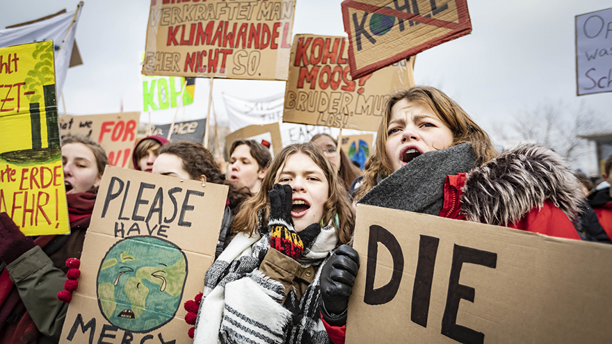 Fridays for Future protest in Berlin