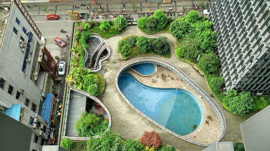 The city of Chengdu Tianfu in China.