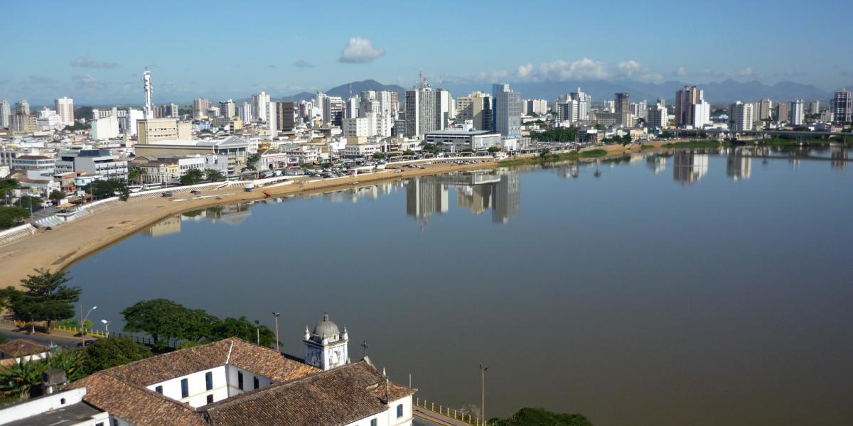 A view to Campos dos Goytacazes City, Rio de Janeiro State, Brazil