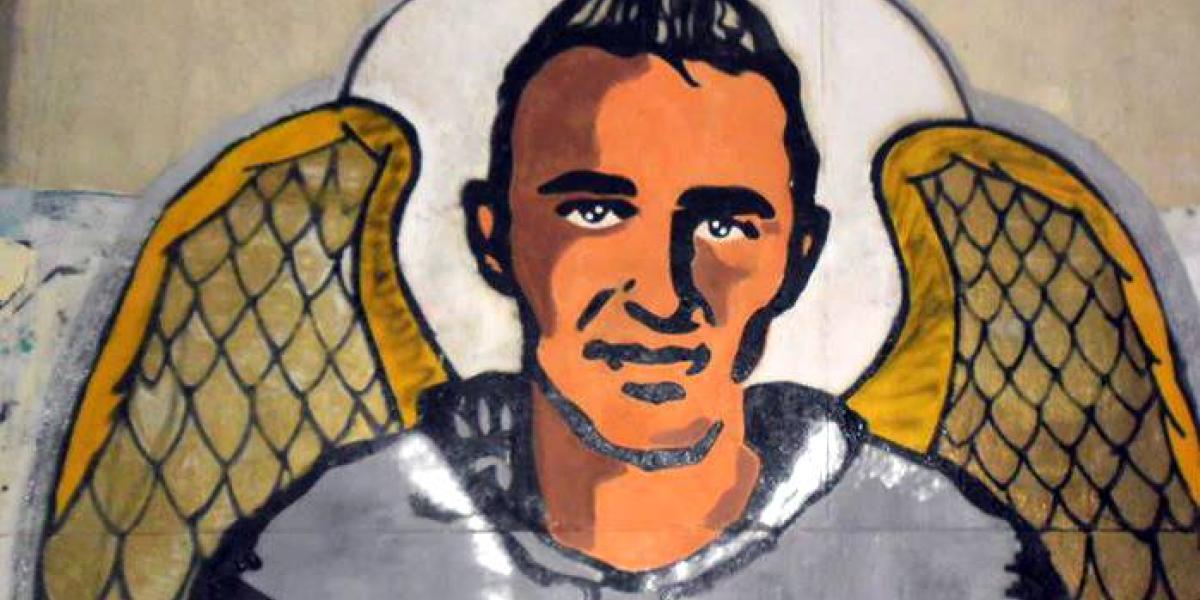 Graffiti of Khaled Mohamed Saeed
