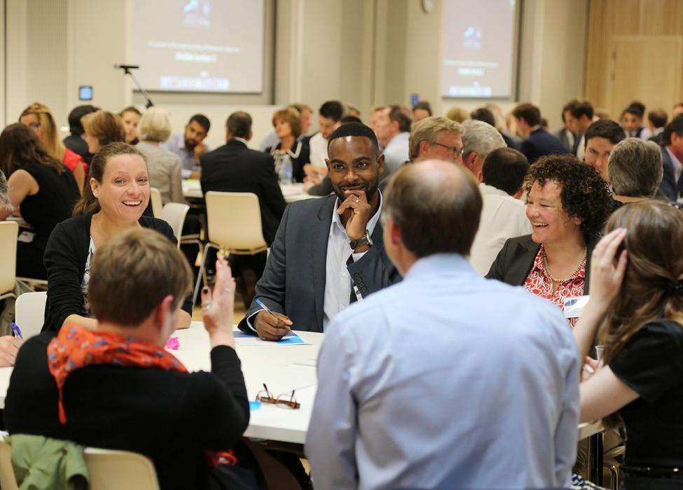 People at GO Lab launch in 2016